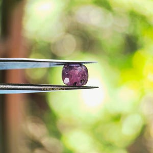 Natural Purple Sapphire 3.9ct – Unheated – Madagascar Origin  | Cushion Cut Gemstone for Jewelry • GemsEmbrace •