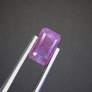 Myanmar Ruby 2.95ct Rectangular Step Purplish Pink Untreated • ( 9.3 × 5.8 × 4.5 mm) image 2