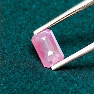 Myanmar Ruby 2.95ct Rectangular Step Purplish Pink Untreated • ( 9.3 × 5.8 × 4.5 mm) image 5
