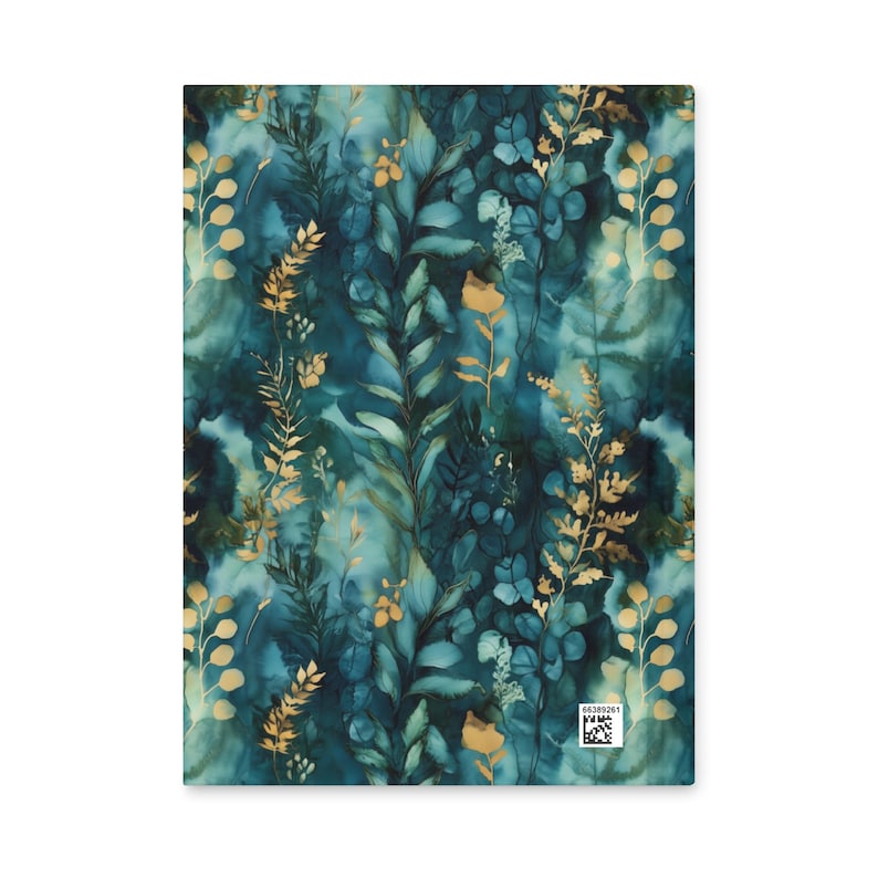 Lush Ferns Floral Journal Matte Hardcover Notebook for Writing, Sketching and Planning 150 Pages 5.75 x 8 image 8