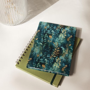 Lush Ferns Floral Journal Matte Hardcover Notebook for Writing, Sketching and Planning 150 Pages 5.75 x 8 image 6