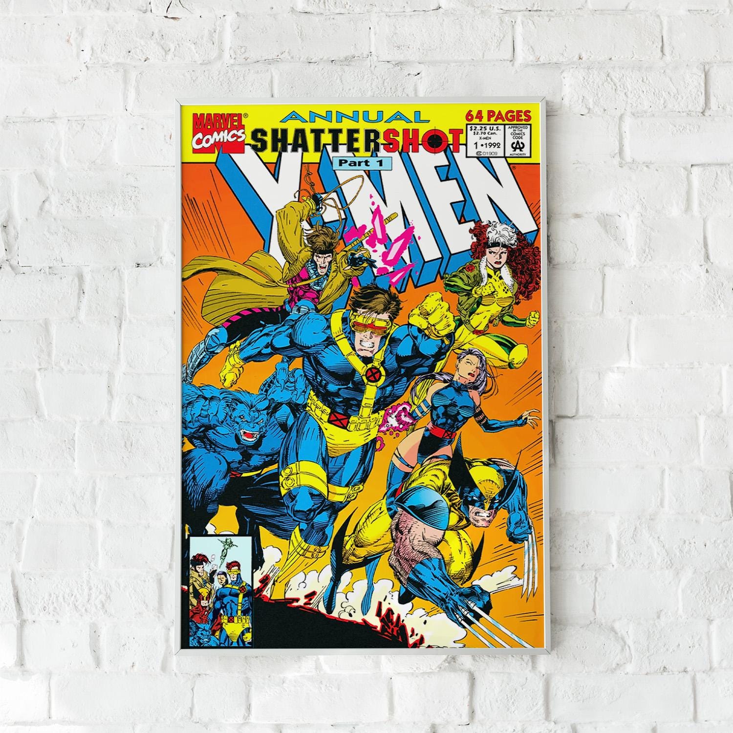 Jim lee x men poster - Etsy 日本