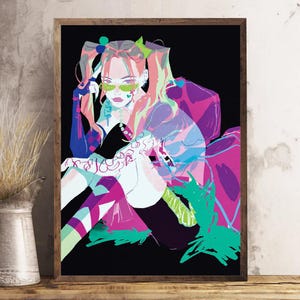 Mira's Creation Unframed Poster, Artistic Concept Wall Decor, Creative Aesthetic Studio Print