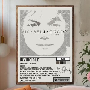 Michael Jackson Invincible - Etsy