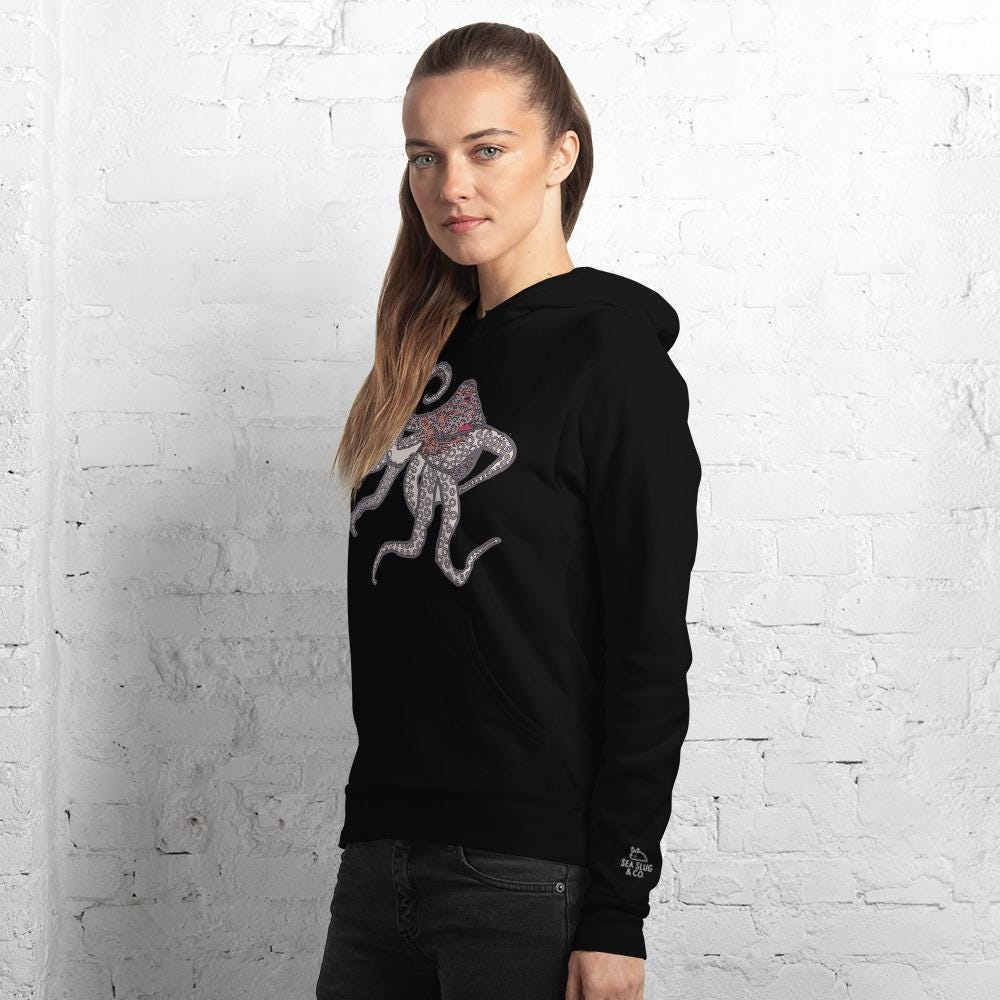 Sweat Zippé Pacific & Co. Save The Turtles - Femme Taille S (coupe Généreuse) - Rose