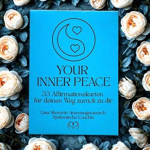 33 Affirmationskarten für deinen Weg zurück zu dir. Ideal für Rituale, Reflexion und kleine Auszeiten. 1 Euro Spende pro Set für Kinder.