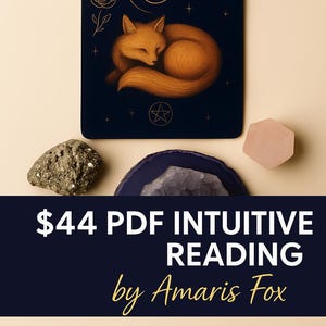 PDF Intuitive Reading with Amaris Fox  Numerology and Oracle Cards Personalized Written Guidance