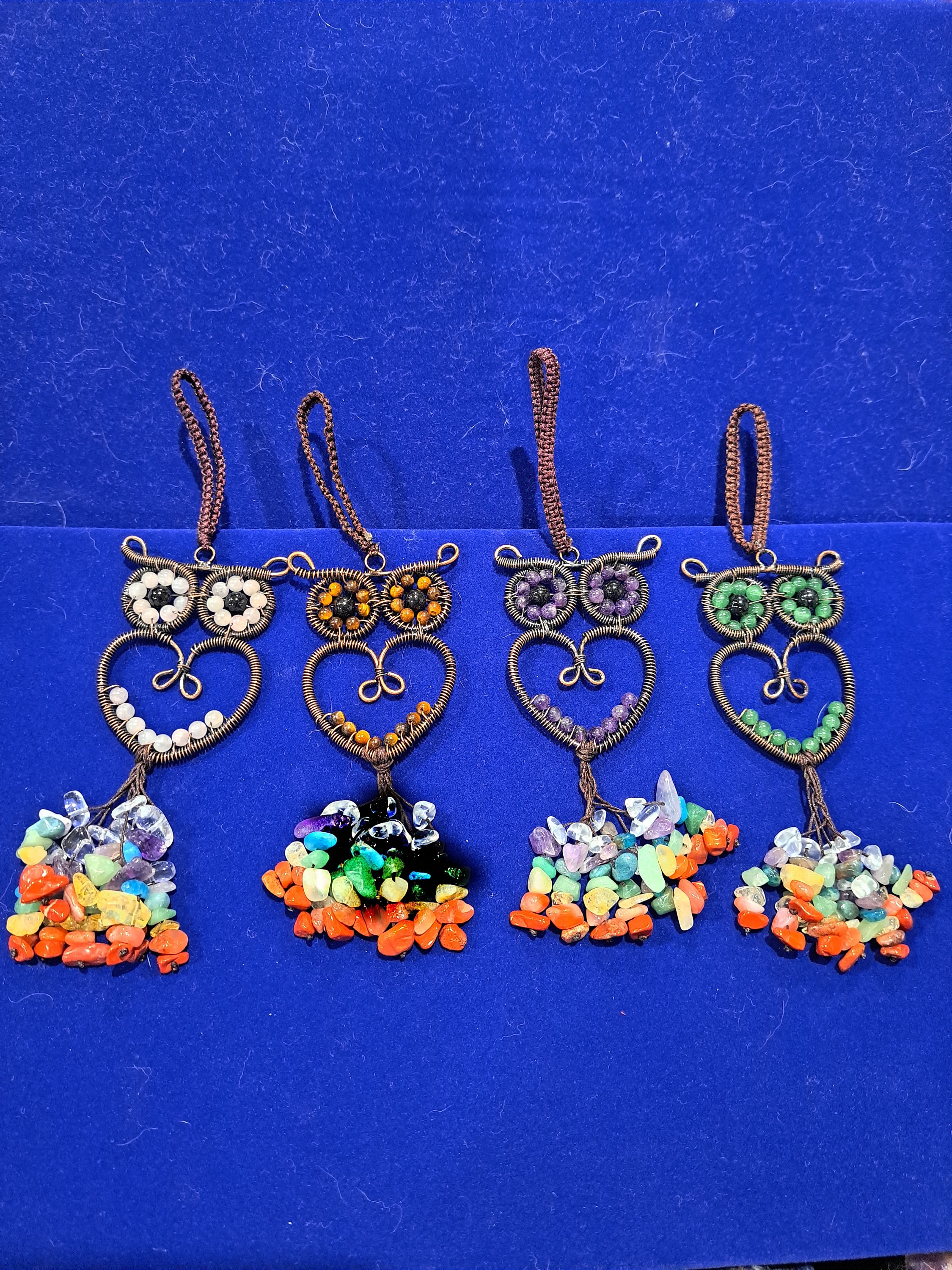 Owl Chakra Hangers
