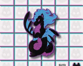 Deep Sea Kelpie Mythical Monster - Enamel Pin
