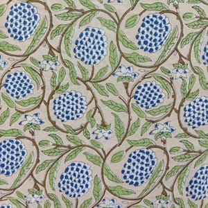 Block print table cloth