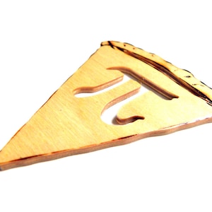 Wood Slice of Pi