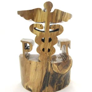 Physical Therapist Wood Symbol, PT