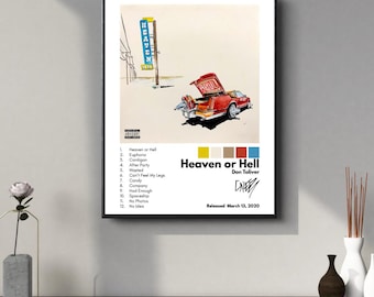 Don Toliver – Heaven or Hell – Album Poster – Digital Album Art Poster Download – Wall Art – Custom Design – Home Decor – Music Design
