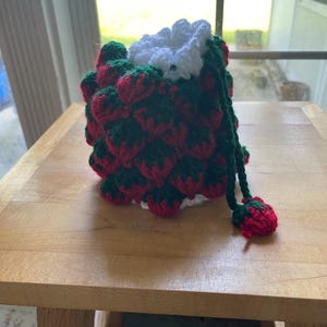 Strawberry Drawstring bag