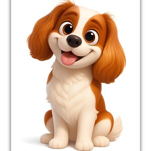 Pixar-Style Cartoon Pet Portrait – Custom Digital Dog or Cat Drawing – Fun Gift for Pet Lovers (24hr Delivery)