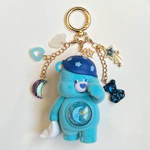 Care Bears Colorful Hugs Series - “Bedtime Bear” Keychain