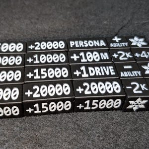 Cardfight Vanguard 3D Printed Dice Sets - TCG Accessory