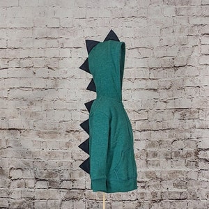 Dark Green Hoodie With Navy Blue (or any color) Spikes