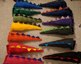 Dinosaur Tails - Variety of Colors to Choose From - Customize Your Own