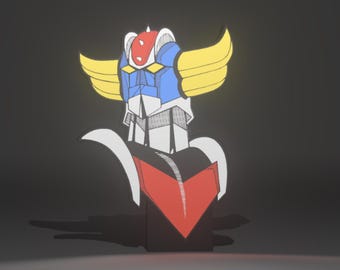 Goldorak / Goldrake / Grendizer made two as a gift for Xmas : r
