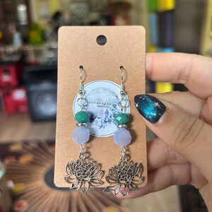 Lotus Earrings