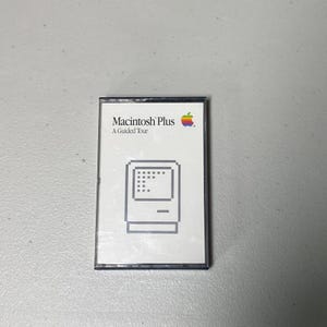 Apple Macintosh Plus – A Guided Tour – Vintage Cassette Tape – Apple Promo