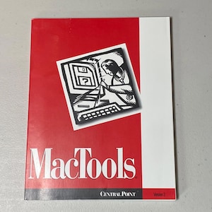 MacTools Version 3 – Central Point – User Manual – Vintage Apple Macintosh