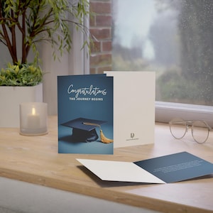 Biglietto d'auguri per la laurea fisica - Un viaggio oltre i confini