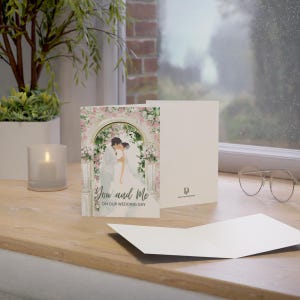 Biglietto d'auguri digitale con poesia per matrimonio - Tu e io