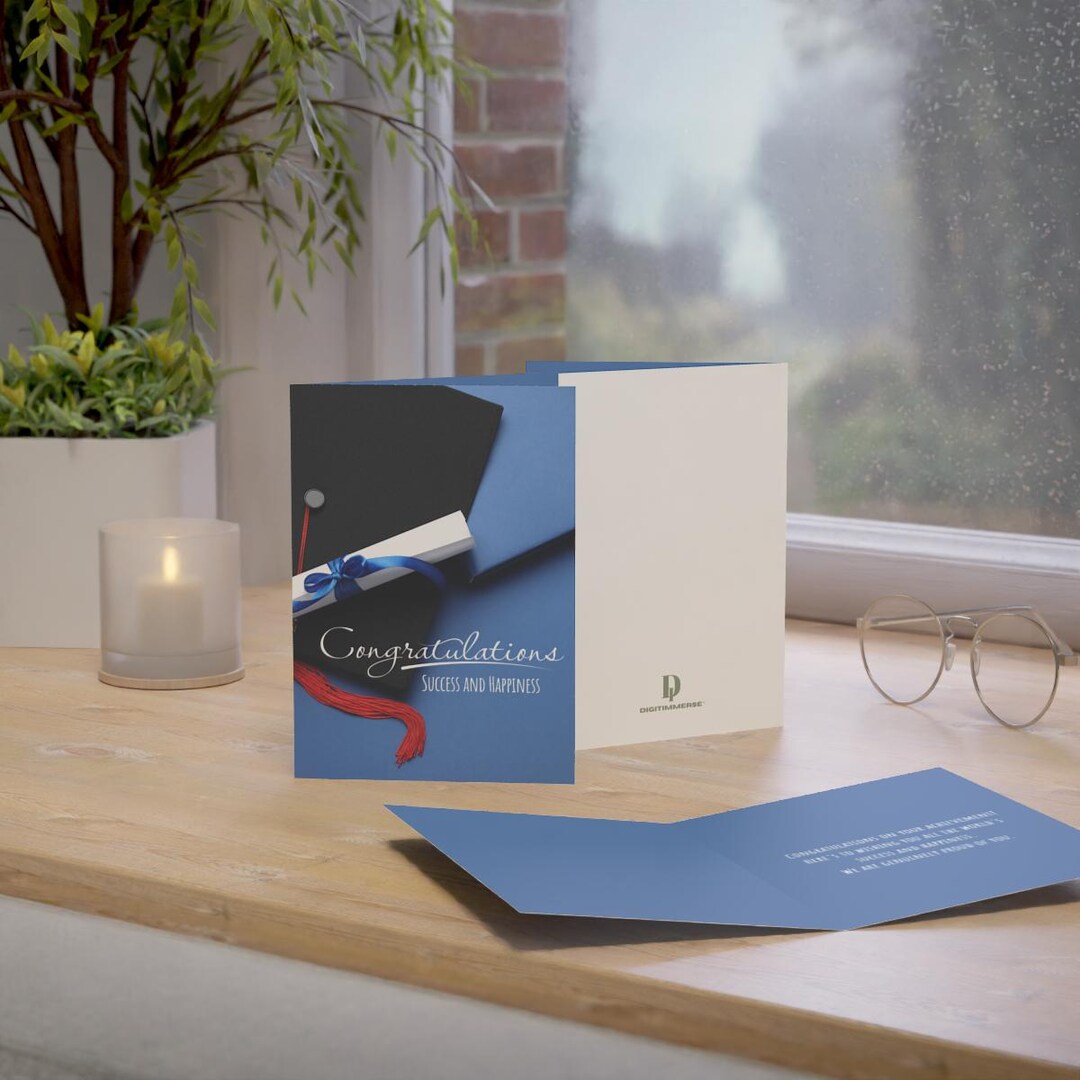 Digital Graduation Greeting Card – Success and Happiness - Etsy