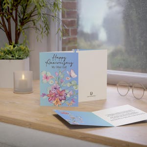 Physical Anniversary Poetry Greeting Card - Eternally Grateful