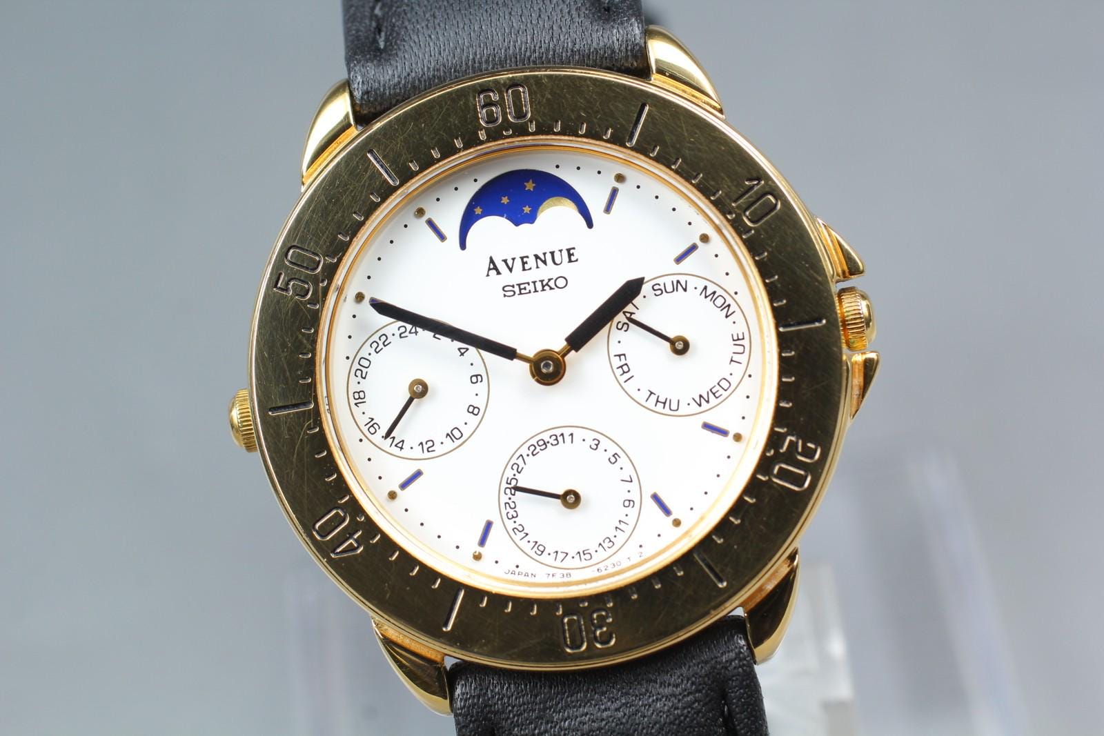 Seiko Avenue Moonphase - Etsy