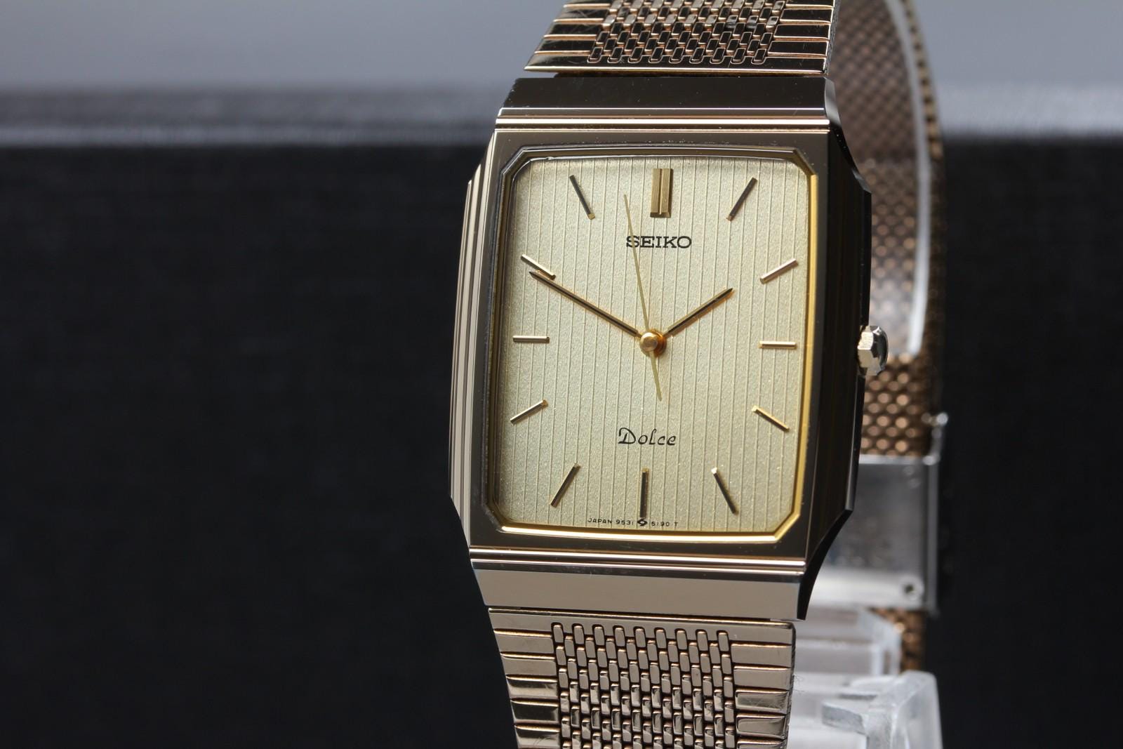 SEIKO QUARTZ セイコー アンティーク時計 1987年製 JAPAN 【公式通販】
