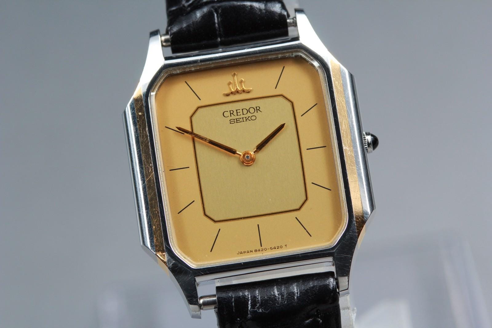 Seiko Credor Tank - Etsy