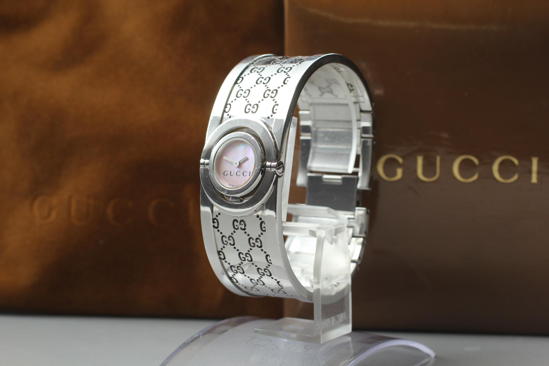 GUCCI アナログ懐中時計 シルバー Gucci Quartz - Etsy