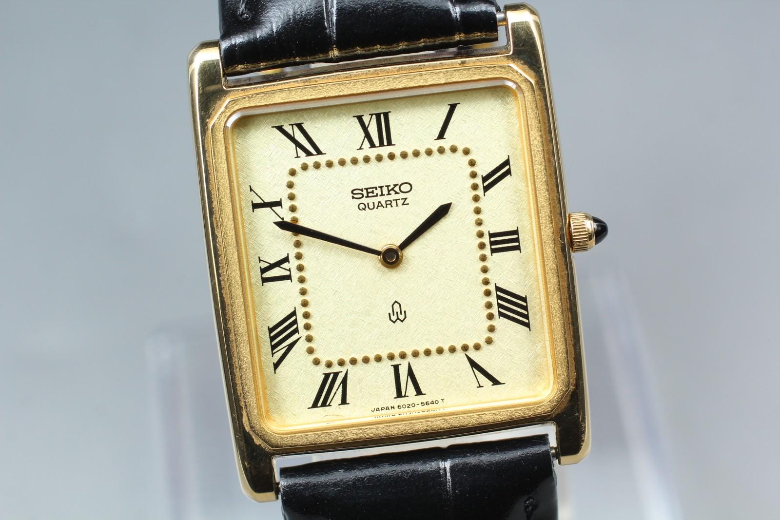 1980 Seiko Tank - Etsy