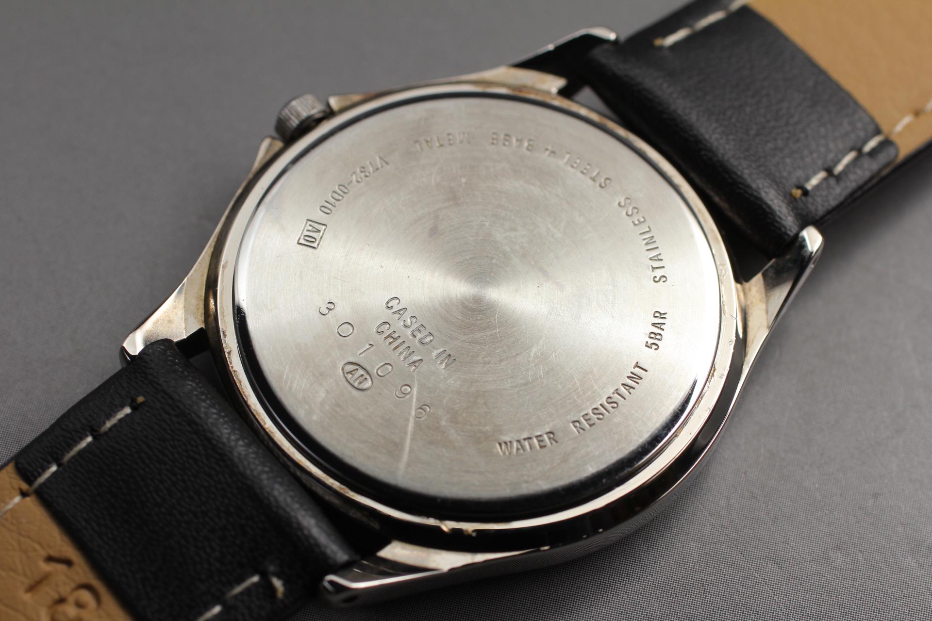 Vintage 2003 N MINT* Seiko Alba V732-0D10 Silver Date 35mm Quartz