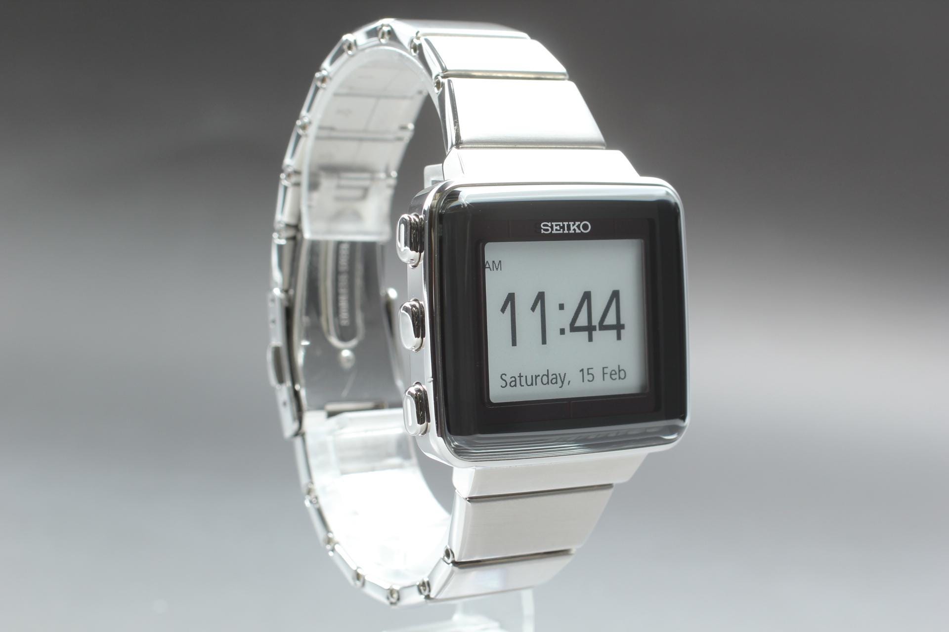 Almost MINT* Seiko Spirit Solar S771-0AA0 Square Men's Watch From