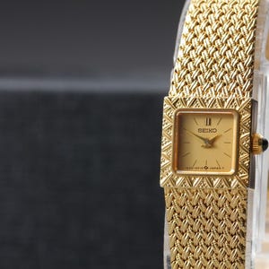 SEIKO 1E20-5000 ゴールド腕時計 Seiko 1e20 - Etsy