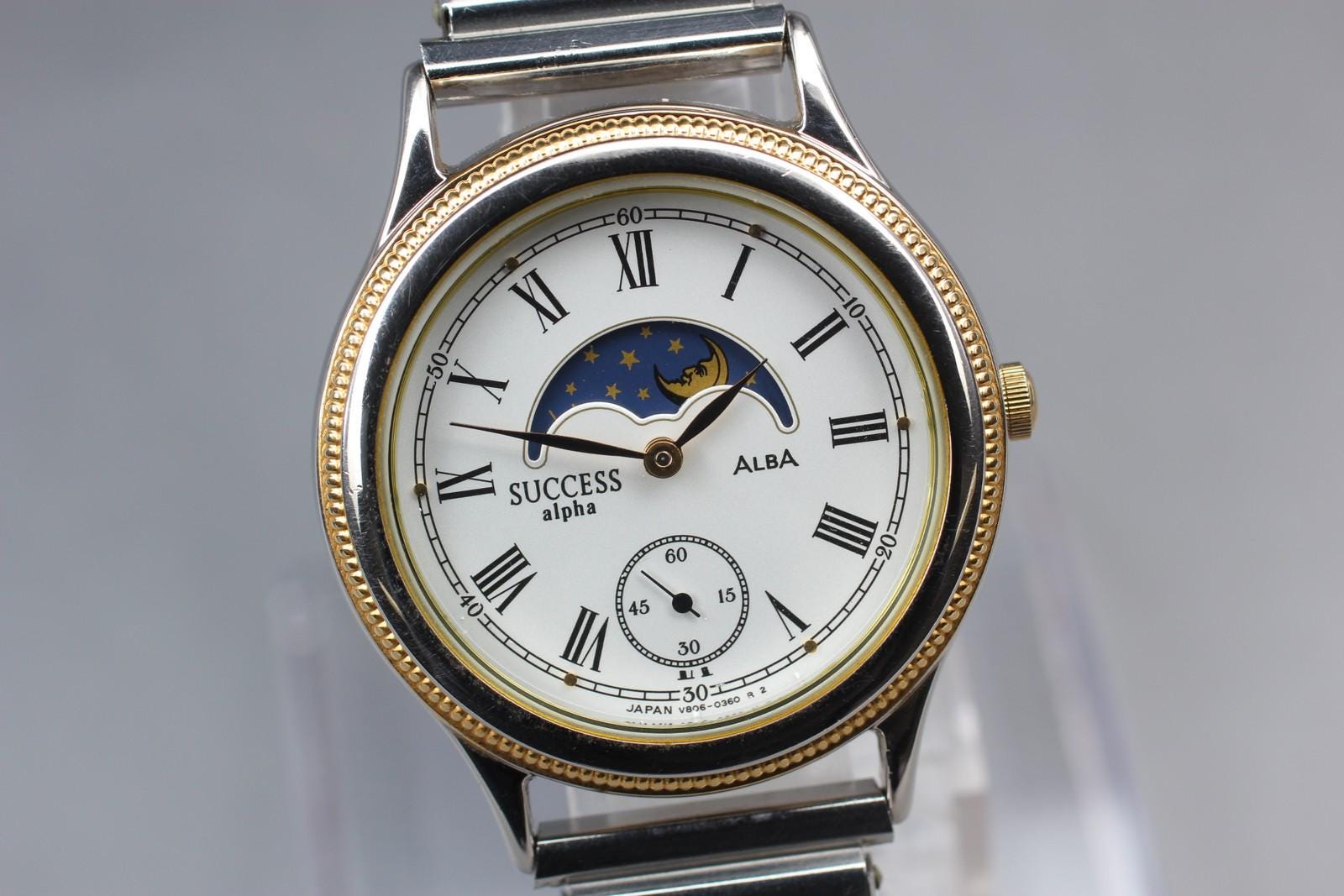 Vintage seiko moon phase - Etsy 日本
