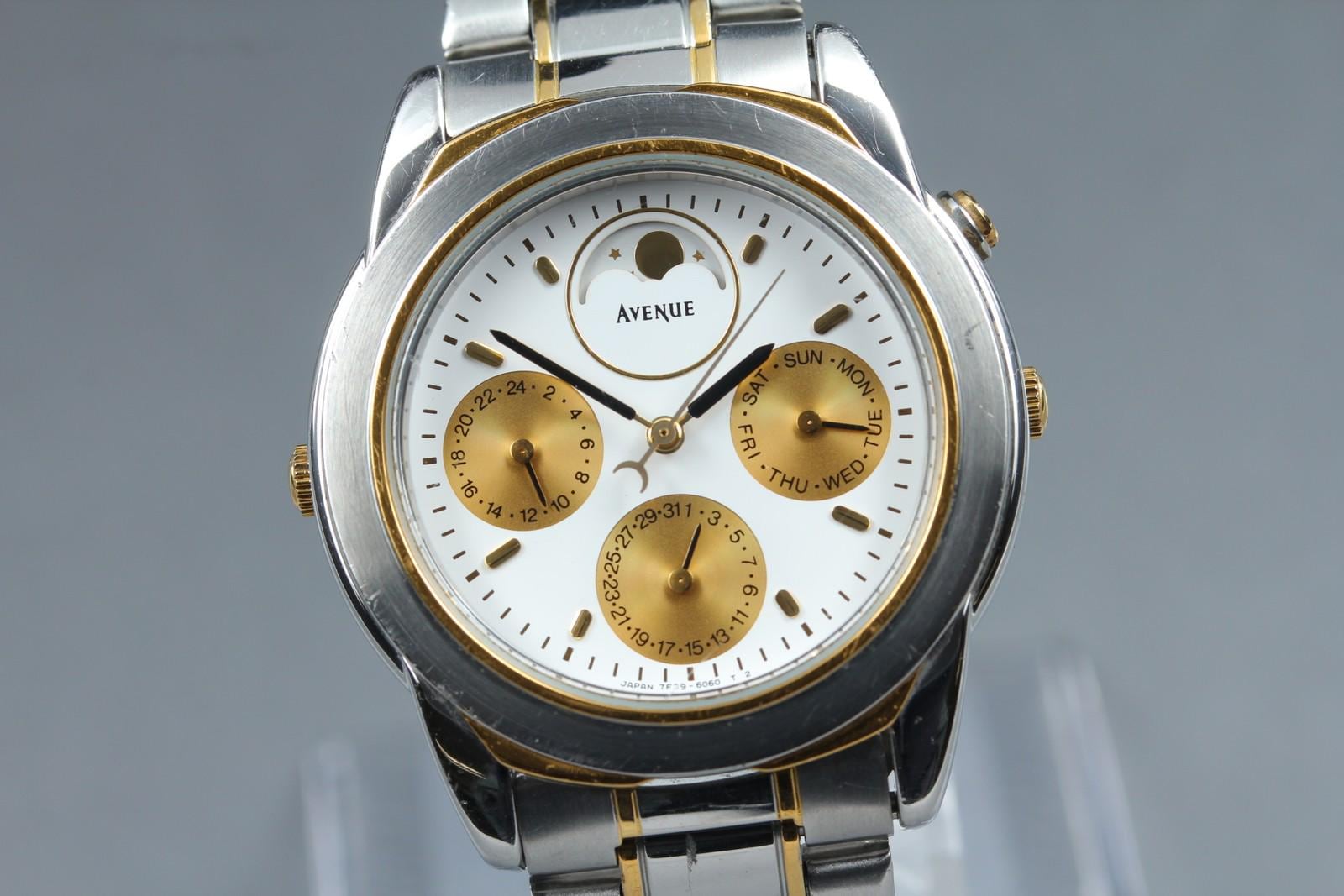 Seiko Avenue Moonphase - Etsy