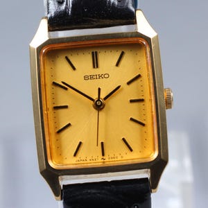 Vintage seiko tank SPRIT 1991年製 1991 Seiko Tank - Etsy