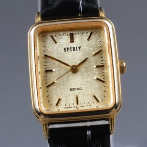 Seiko Spirit Tank - Etsy