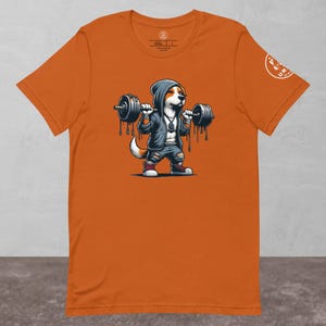 Lift Like a Dog Tee – Hustle in Hoodie Edition