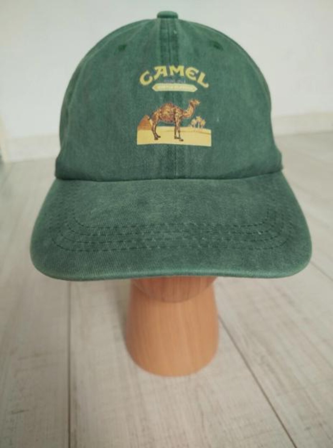 Rare Vintage 80s 90s Marlboro Cigarettes Snak Big Logo Racing Hat Cap Grunge