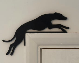 Leaping Greyhound Door Topper