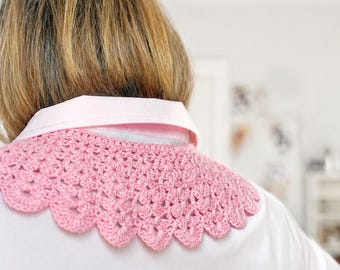 Handmade Crochet Detachable Cotton Collar | Vintage Inspired Statement Collar | collar for her | gift | women’s accessories