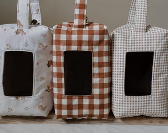 MESSAGE ME Custom Baby Diaper and Wipes Pouch | Bag, Handmade