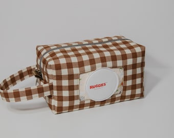 Baby Diaper and Wipes Pouch | Bag, Handmade