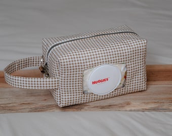 Baby Diaper and Wipes Pouch | Bag, Handmade